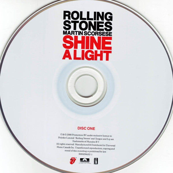 The Rolling Stones, Martin Scorsese : Shine A Light (2xCD, Album)