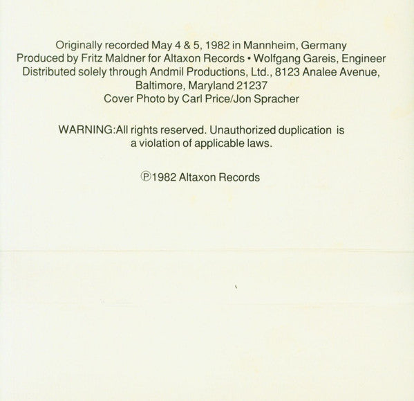 Buddy Wachter : Banjo Special (Cass, Album)