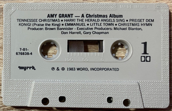 Amy Grant : A Christmas Album (Cass, Album, Club, Dol)