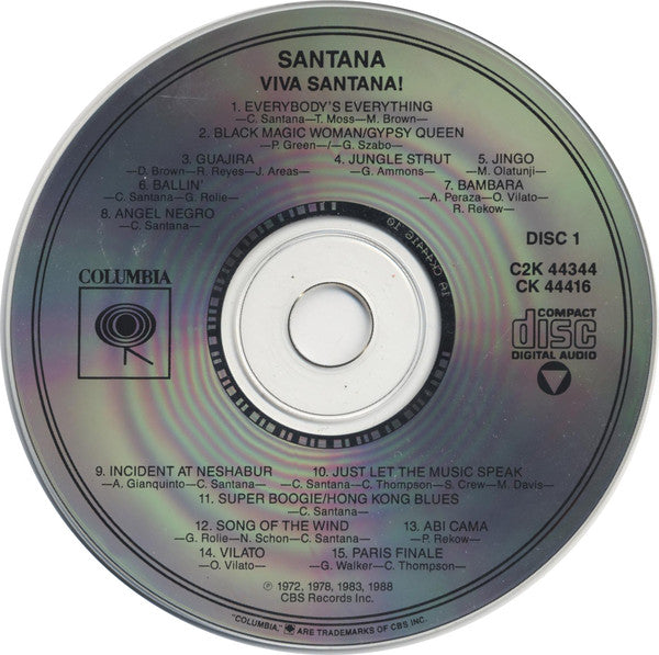 Santana : Viva Santana (2xCD, Comp, RP, Son)