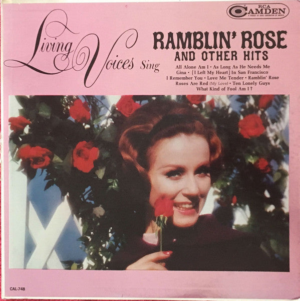 Living Voices : Sing Ramblin' Rose And Other Hits (LP, Album, Mono)