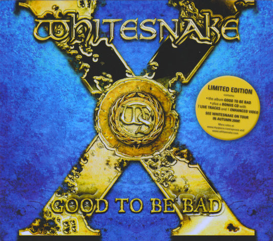 Whitesnake : Good To Be Bad (CD, Album + CD, Enh + Ltd, Sli)
