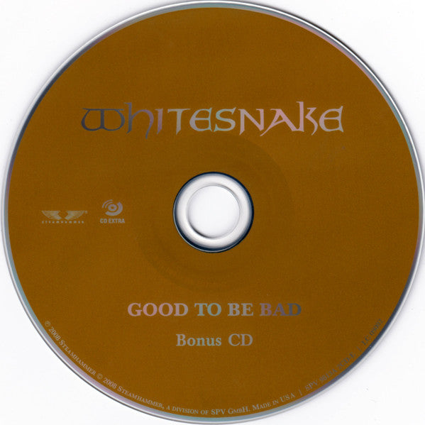 Whitesnake : Good To Be Bad (CD, Album + CD, Enh + Ltd, Sli)