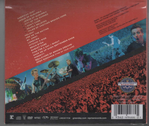 Green Day : Bullet In A Bible (CD, Album + DVD-V, NTSC)