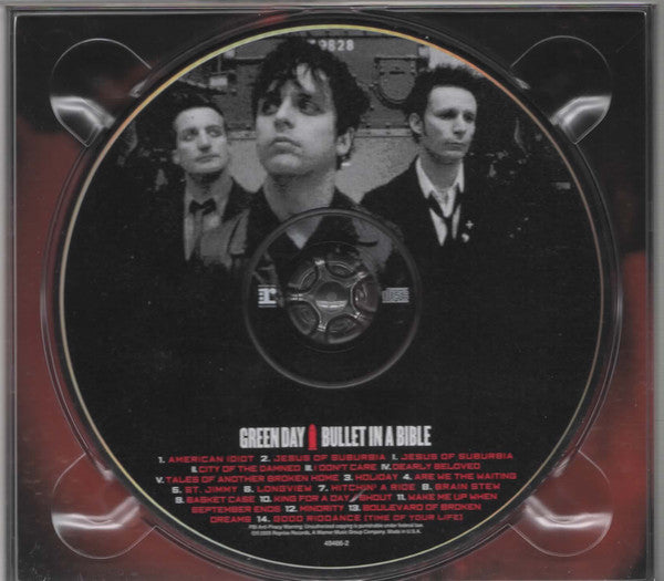 Green Day : Bullet In A Bible (CD, Album + DVD-V, NTSC)