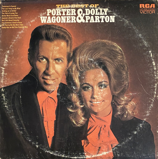 Porter Wagoner And Dolly Parton : The Best Of Porter Wagoner & Dolly Parton (LP, Comp, Hol)