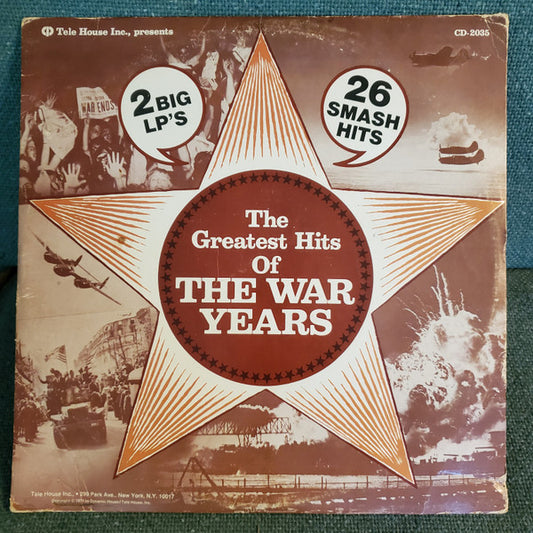 Various : The Greatest Hits Of The War Years (2xLP, Comp)
