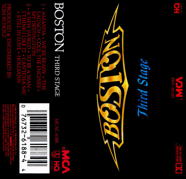 Boston : Third Stage (Cass, Album, Dol)