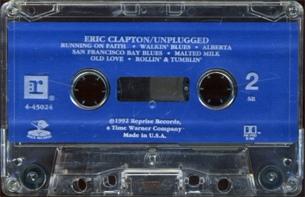Eric Clapton : Unplugged (Cass, Album, SR,)