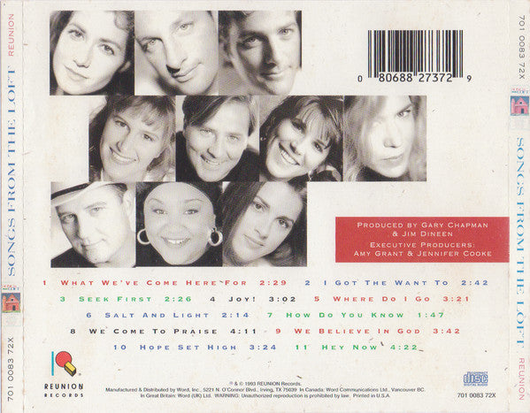 Various : Songs From The Loft (CD, Comp)