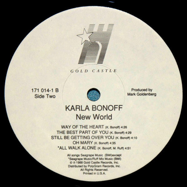 Karla Bonoff : New World (LP)