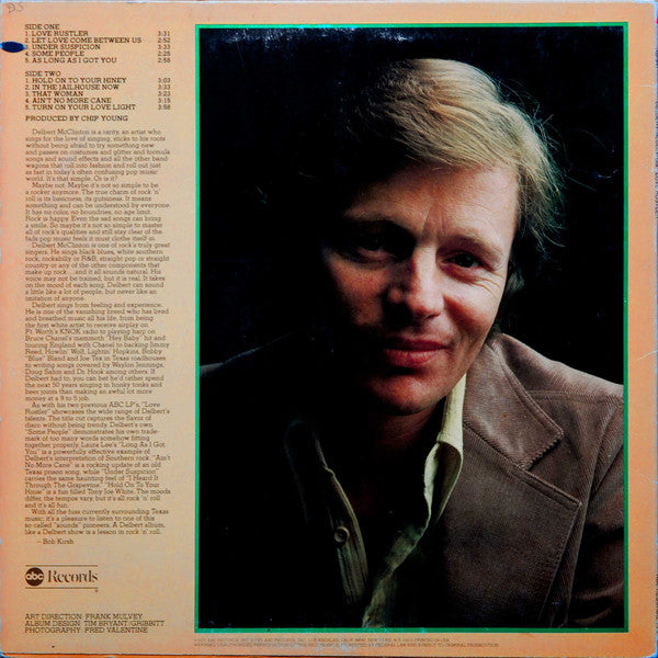 Delbert McClinton - Love Rustler (LP) (VG) - Endless Media