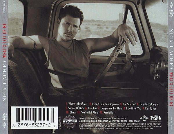 Nick Lachey - What's Left Of Me (CD) (VG) - Endless Media