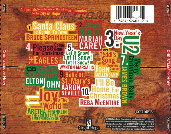 Various : Christmas Of Hope (CD, Comp)