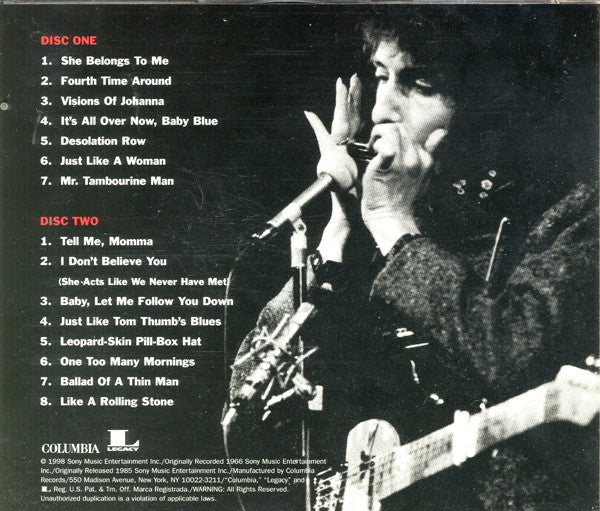 Bob Dylan : Live 1966 (The "Royal Albert Hall" Concert) (2xCD, Album, Sli)