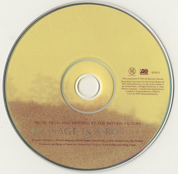 Various : Message In A Bottle (Music From And Inspired By The Motion Picture) (CD, Comp)