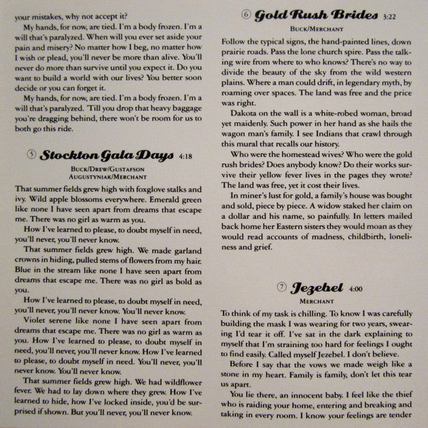 10,000 Maniacs : Our Time In Eden (CD, Album, Club, Spe)