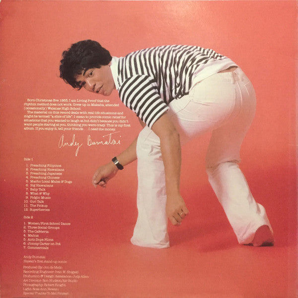 Andy Bumatai : Hawaii's First Stand-Up Comic (LP)