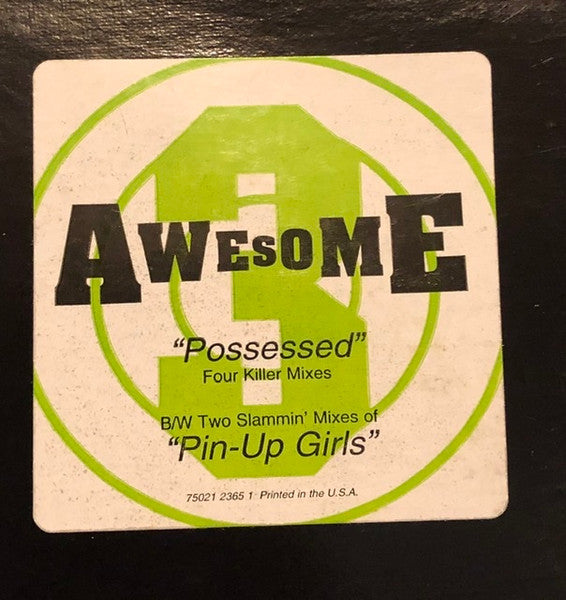 Awesome 3 : Possessed / Pin-Up Girls (12", Promo)