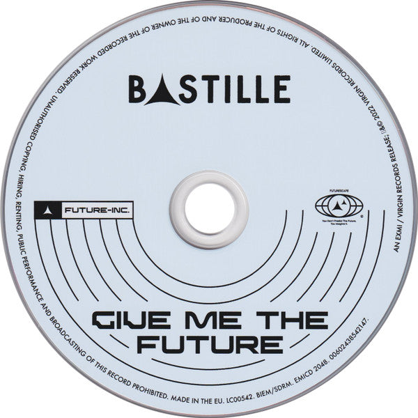 Bastille (4) : Give Me The Future (CD, Album)