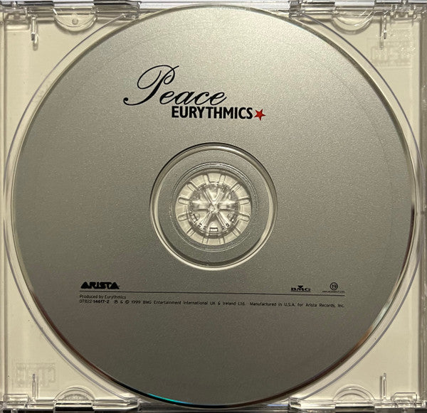 Eurythmics : Peace (CD, Album, JVC)