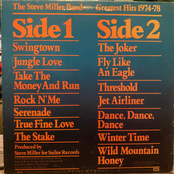 Steve Miller Band : Greatest Hits 1974-78 (LP, Comp, Los)