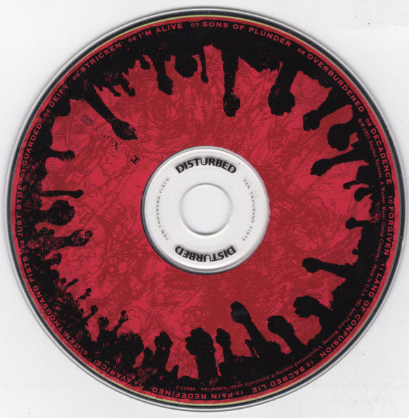 Disturbed : Ten Thousand Fists (CD, Album)
