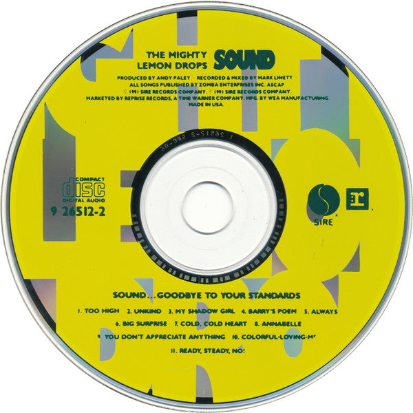 The Mighty Lemon Drops : Sound… (CD, Album)