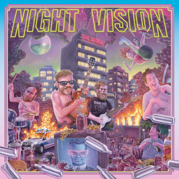 Night Vision (7) : The After (12", Album, Blu)