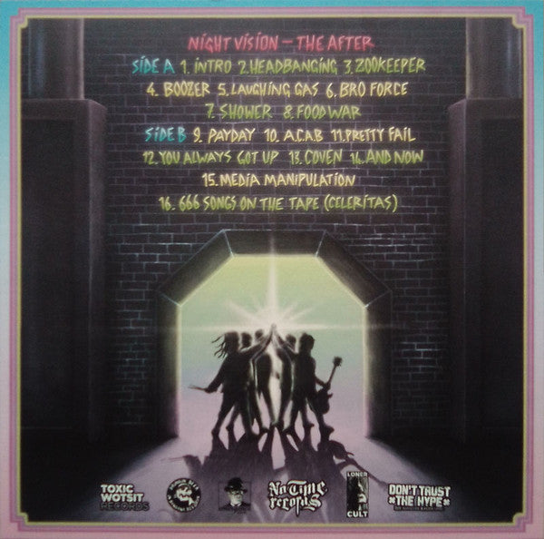 Night Vision (7) : The After (12", Album, Blu)
