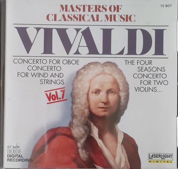 Antonio Vivaldi - Masters Of Classical Music, Vol.7: Vivaldi (CD) (VG) - Endless Media