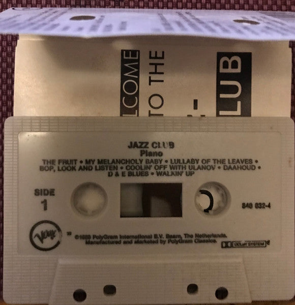 Various : Jazz-Club • Piano (Cass, Comp, Dol)