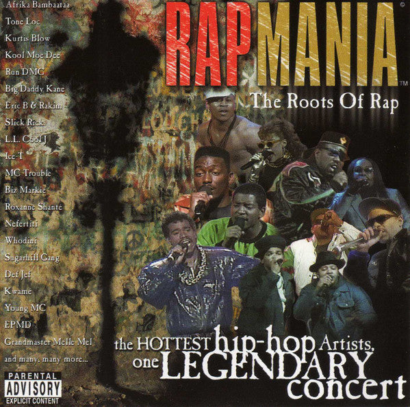 Various : Rapmania - The Roots Of Rap (2xCD, Comp)