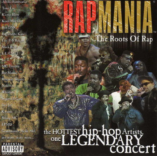 Various : Rapmania - The Roots Of Rap (2xCD, Comp)