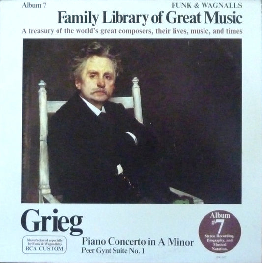 Edvard Grieg : Piano Concerto In A Minor - Peer Gynt Suite No. 1 (LP, Album)