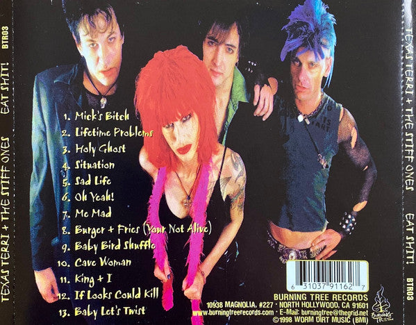 Texas Terri & The Stiff Ones : Eat Shit! (CD, Album)
