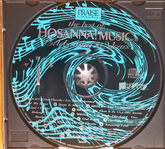 Various : The Best Of Hosanna! Music - Celebrating 10 Years (2xCD, Comp)