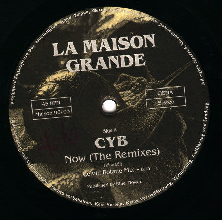 C*Y*B : Now (The Remixes) (12")