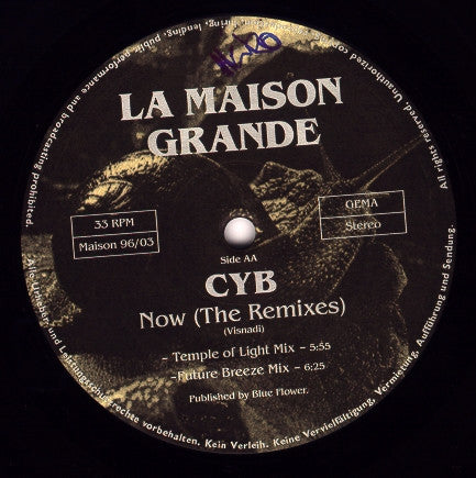 C*Y*B : Now (The Remixes) (12")