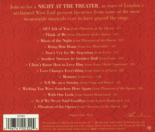 Various : Night At The Theater (CD, Comp)