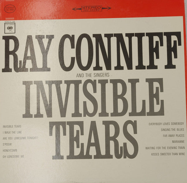 Ray Conniff And The Singers - Invisible Tears (LP) (VG) - Endless Media