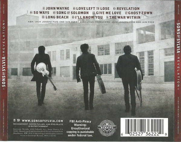 Sons Of Sylvia : Revelation (CD, Album)