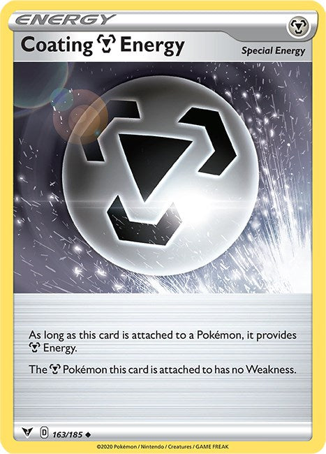 Coating Metal Energy [SWSH04 - 163/185] Pokemon Trading Card