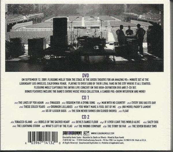 Flogging Molly : Live At The Greek Theatre (DVD-V + 2xCD, Album)