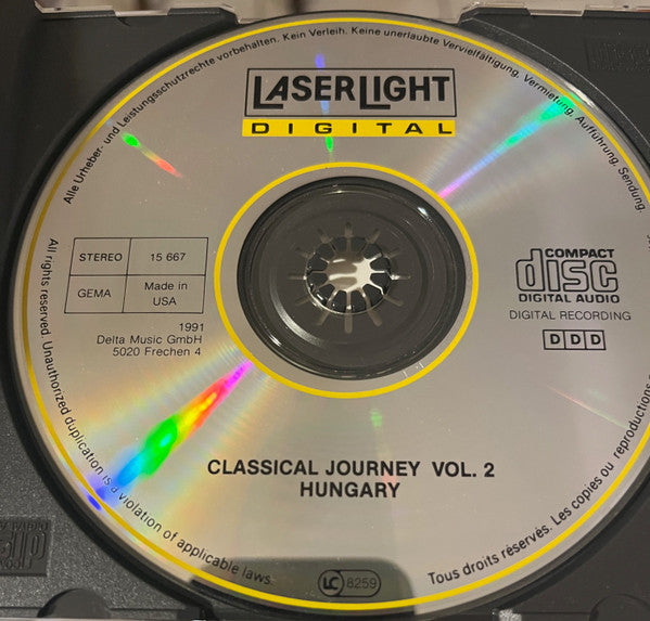 Various : Classical Journey Vol. 2: Hungary (CD, Comp)
