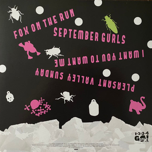 The Upside Downers : Rockin At Golden Bull (10", Pin)