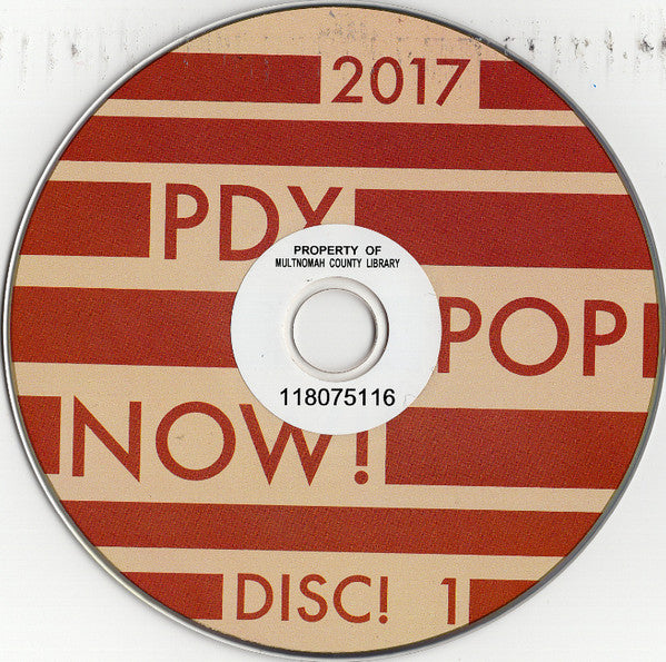 Various : PDX Pop Now! 2017 (2xCD, Comp)