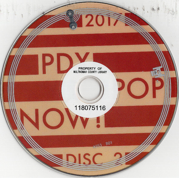 Various : PDX Pop Now! 2017 (2xCD, Comp)