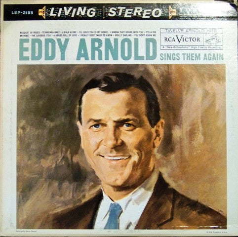 Eddy Arnold : Sings Them Again (LP, Album, Ind)