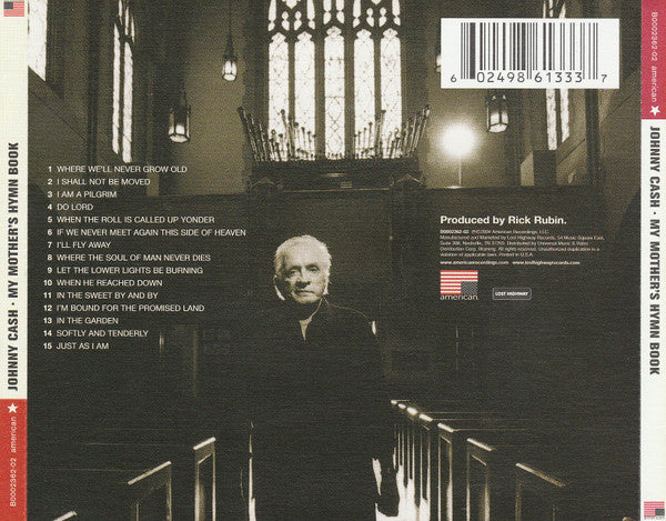 Johnny Cash : My Mother's Hymn Book (CD, Album)
